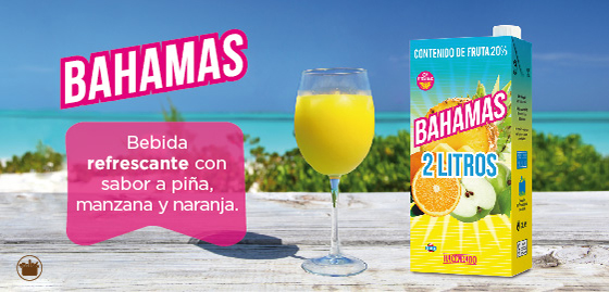 Bebida Bahamas de Mercadona