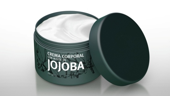 Nueva crema corporal hidratante con aceite de jojoba