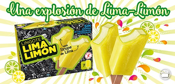 helado Mercadona Lima Limón