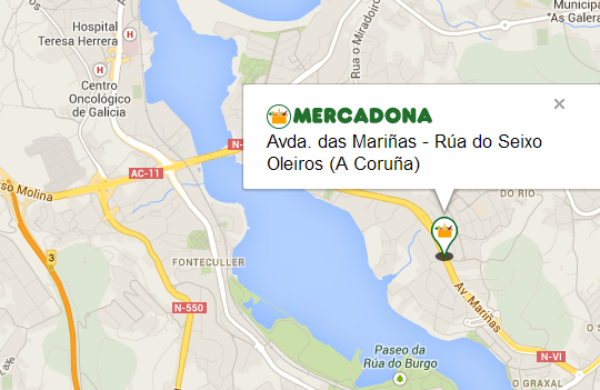 Mercadona abre un nuevo supermercado en Oleiros (A Coruña)