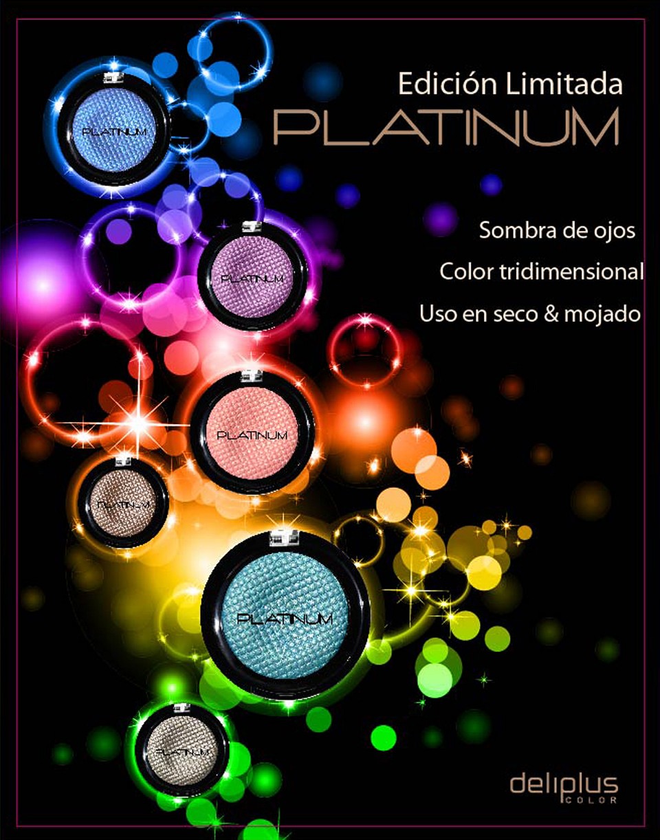 Platinum, la colección de sombras de ojos Edición Limitada de Deliplus