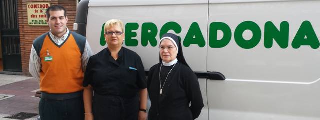 Mercadona ha iniciado una colaboración con el comedor social Nuestra Señora de los Desamparados, de Vitoria-Gasteiz